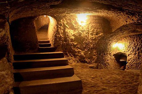 The underground city of Ouyi in Kashan