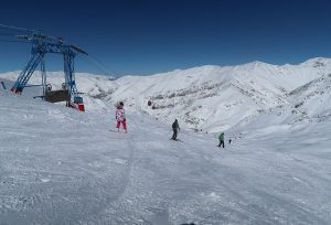 skiing in Iran