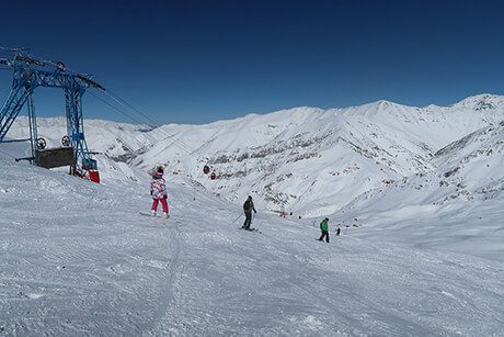 Why do people choose Iran for skiing h