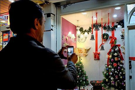 celebrating christmas in Iran