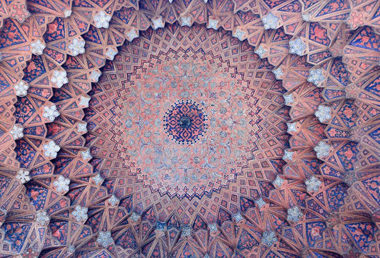Roof of Qeysarie Gate in Naqsh-e Jahan Square, Isfahan
