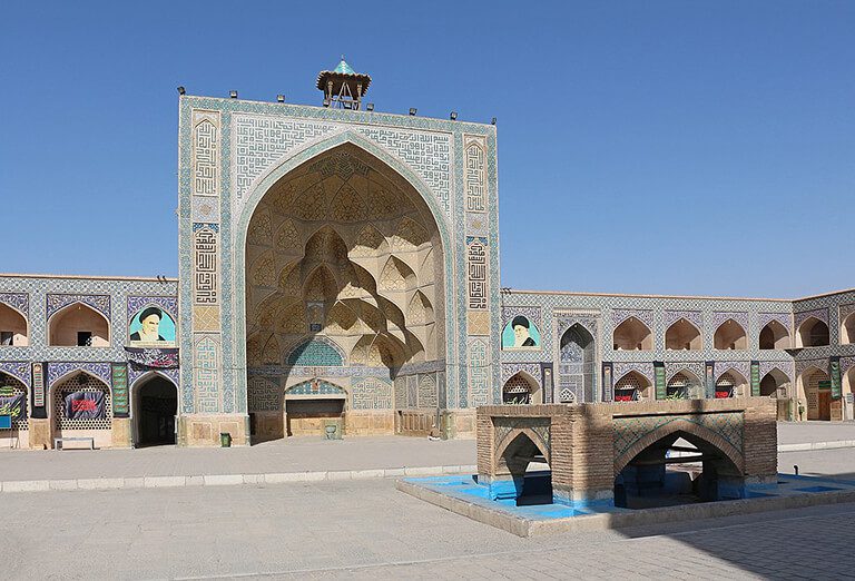 West side iwan of Jame Mosque of Isfahan
