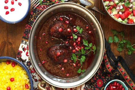 Fesenjan - A top Iranian food to Iran while visiting Iran f