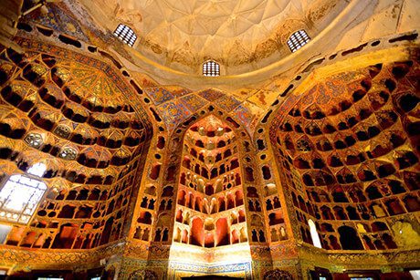 Interior of Sheikh Safi al-din ardabili shrine