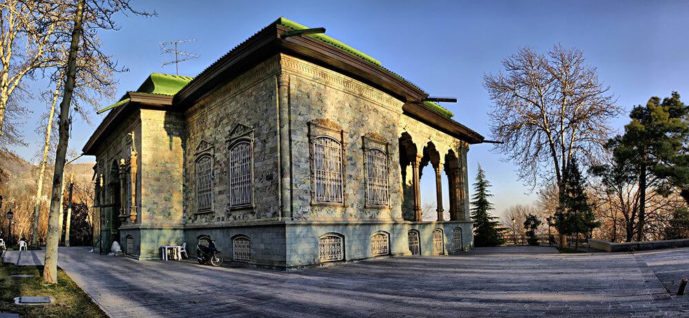 Green Palace in Sa'd Abad Complex, one of the royal palace of Tehran