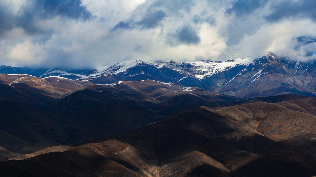 Alborz Mountains in Iran