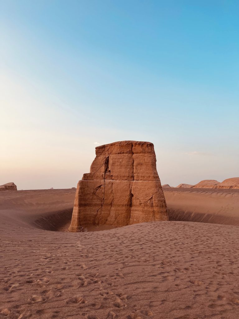 Natural wonders of the Lut Desert