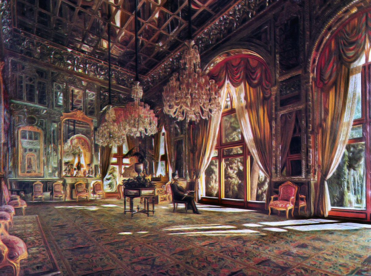 Hall of mirrors Persia