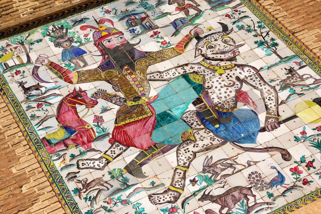 ToIranTour - Persian Tile Work - Karim Khan Arg - Shiraz