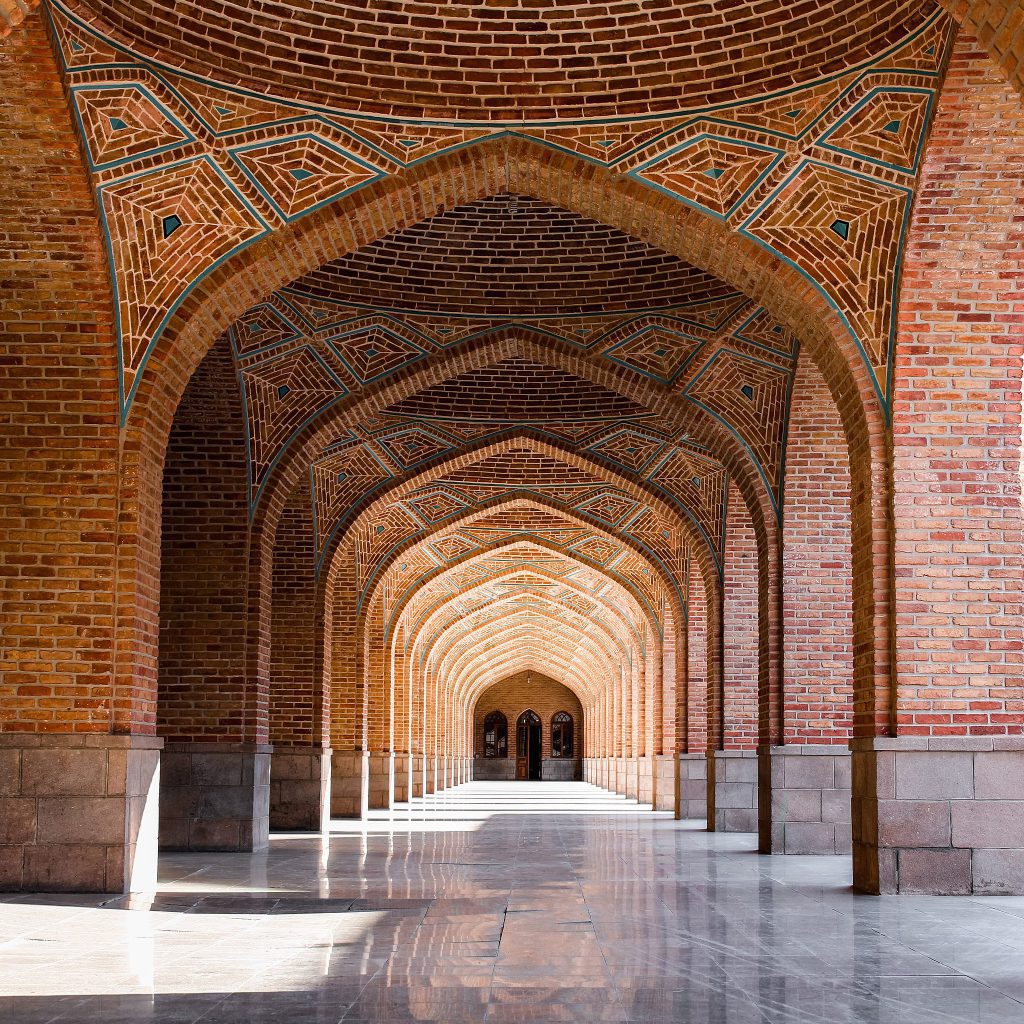 ToIranTour - Blue Mosque corridor - Tabriz