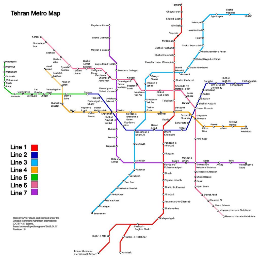 Tehran Public Transportation: A Comprehensive Guide - To Iran Tour