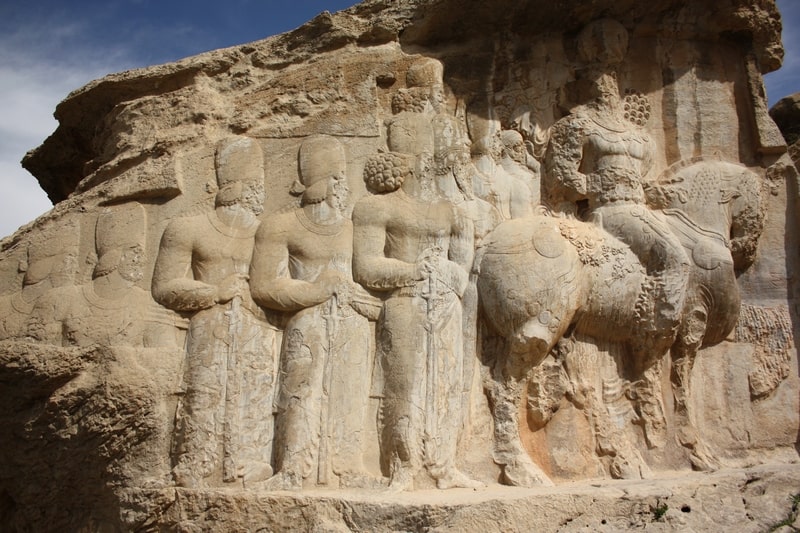 ToIranTour - Carvings in Naghsh-e Rajab Necropolis - Shiraz - Iran Classic Tour