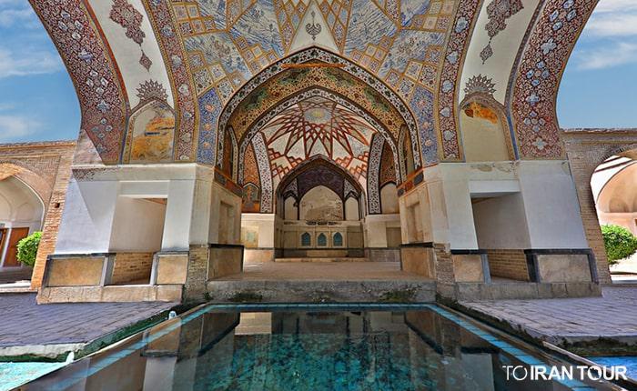 ToIranTour - A View of Perisan Fin Garden - Kashan - Isfahan